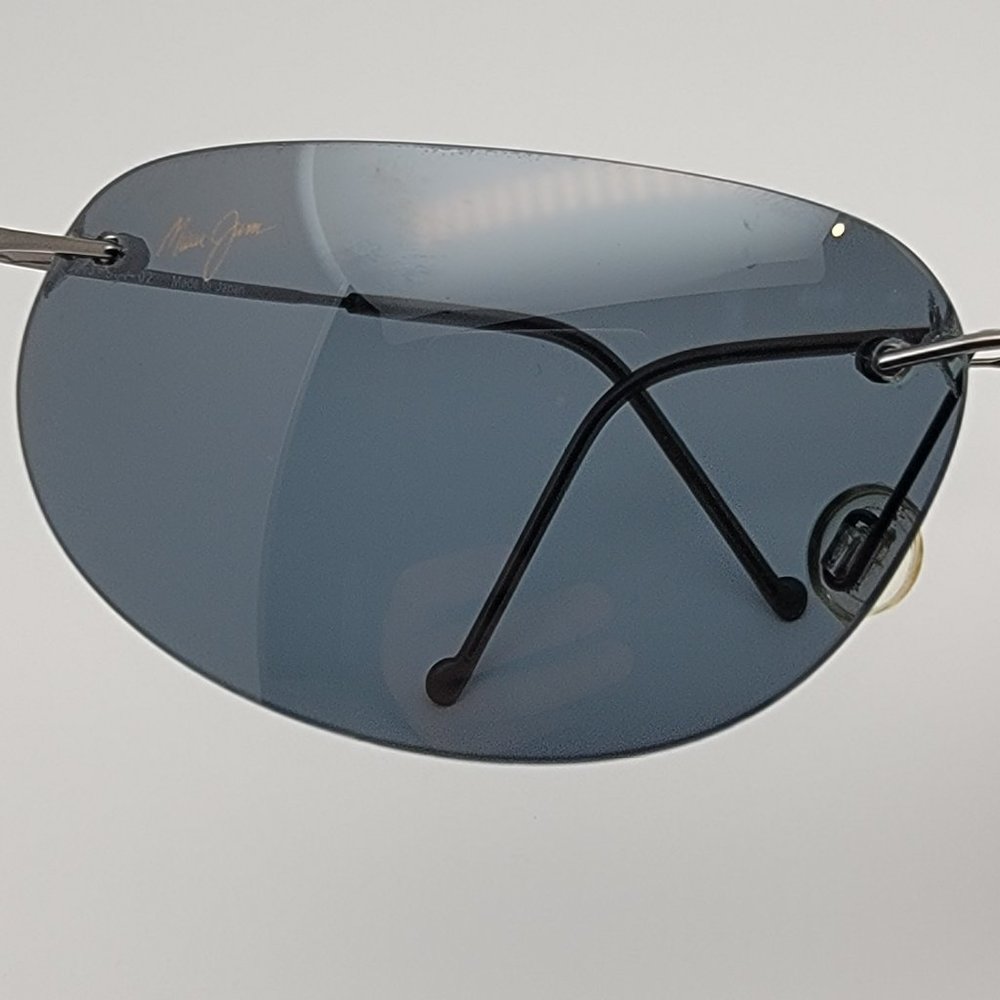 *SOLD* Maui Jim MJ-501-02 Kaanapali Titanium Gunmetal Sunglasses Frame w/ Case - Picture 12 of 13